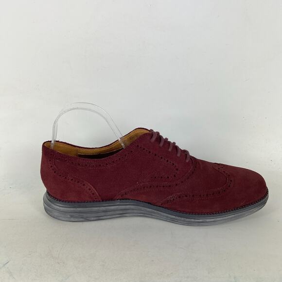 Cole Haan Original Grand Wingtip Oxfords Men's 11.5 Port Royale Dress Shoes - Picture 3 of 10